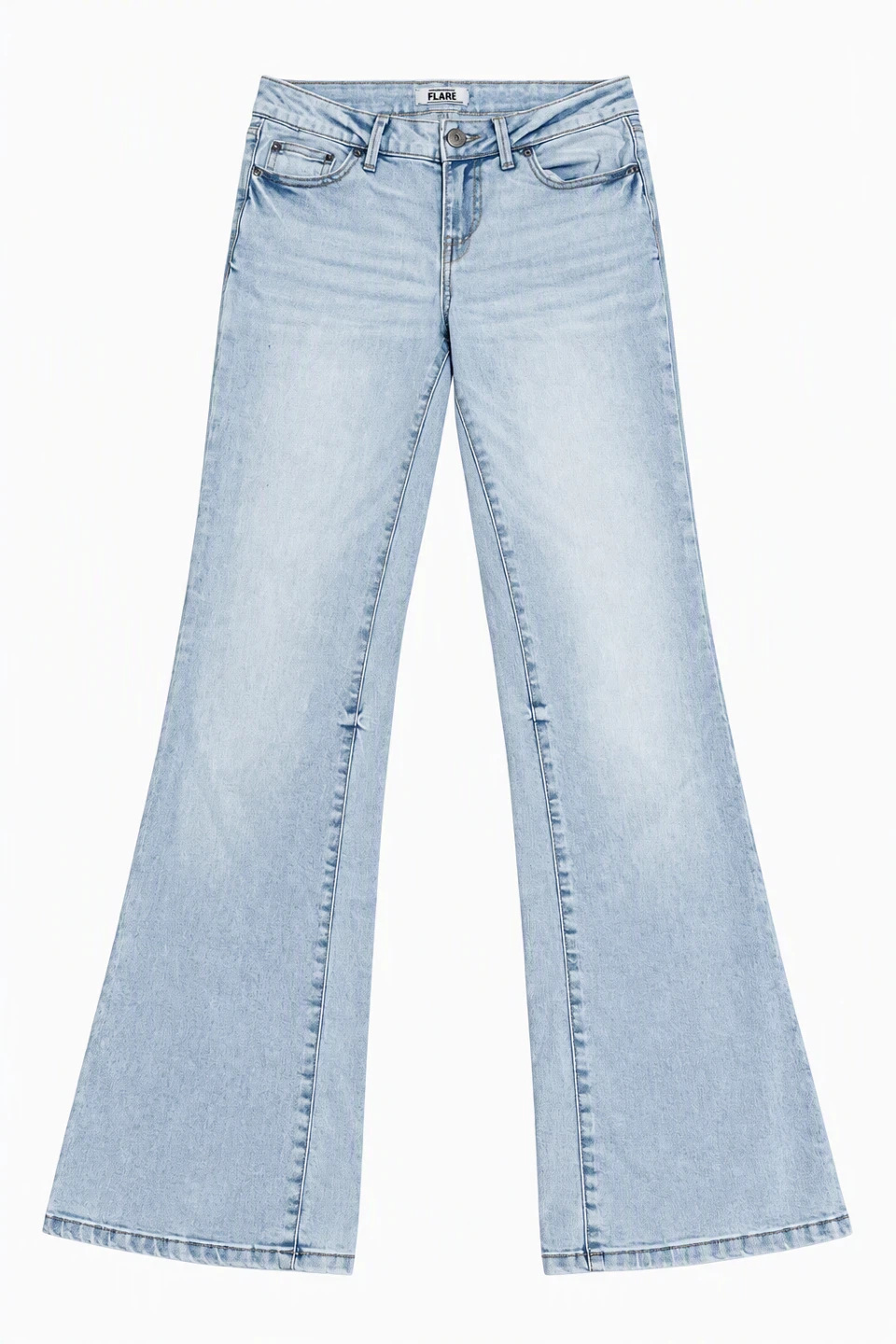 Light Wash Flare Jeans