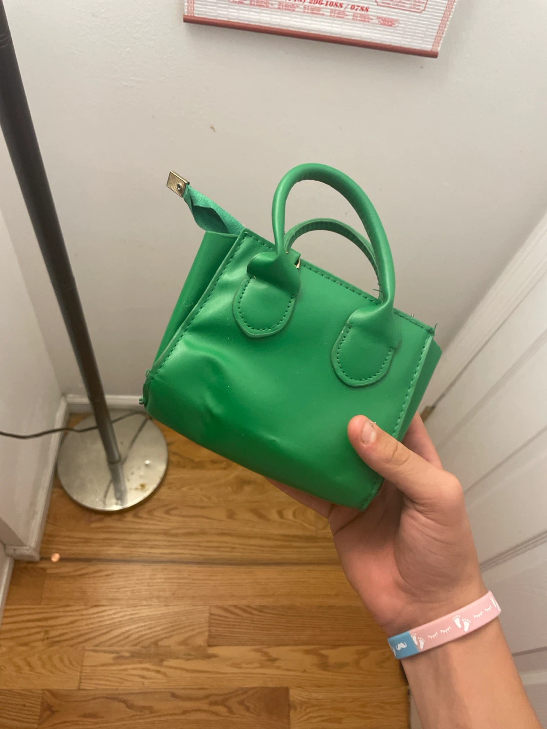 Small Green Handbag