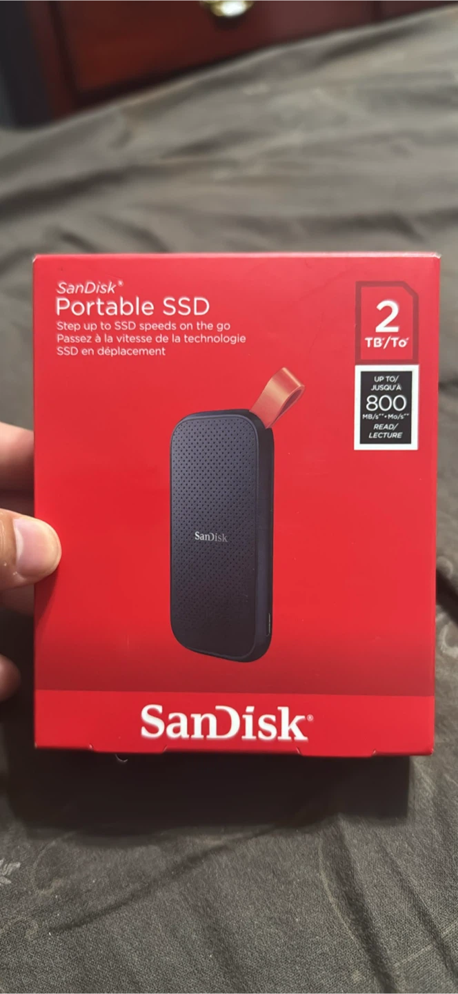 SanDisk 2TB Portable SSD