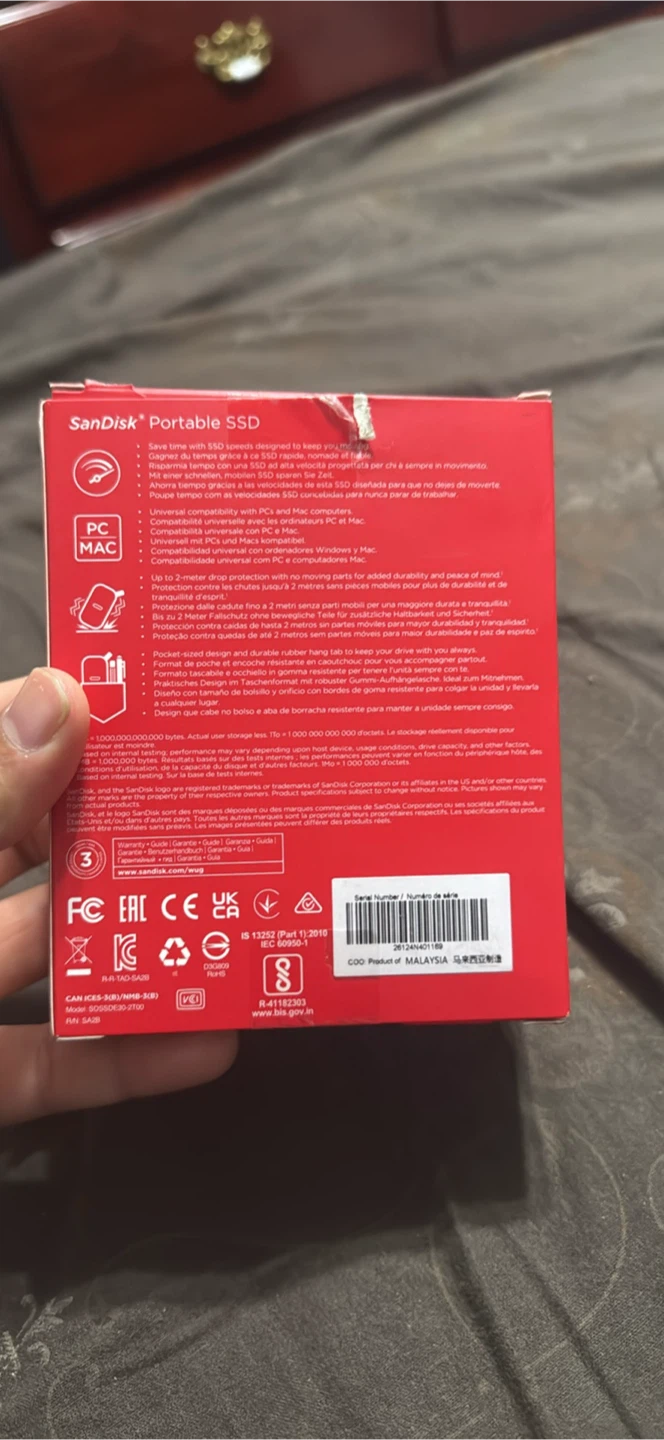 SanDisk 2TB Portable SSD - photo 2