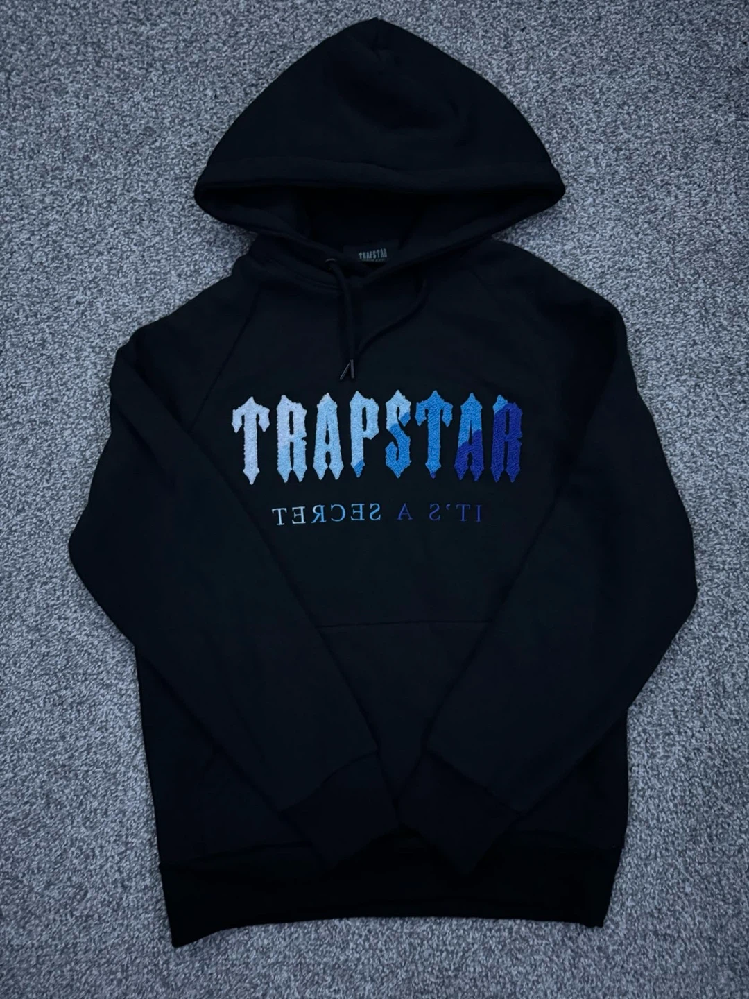 Trapstar Black Hoodie and Jogger Set