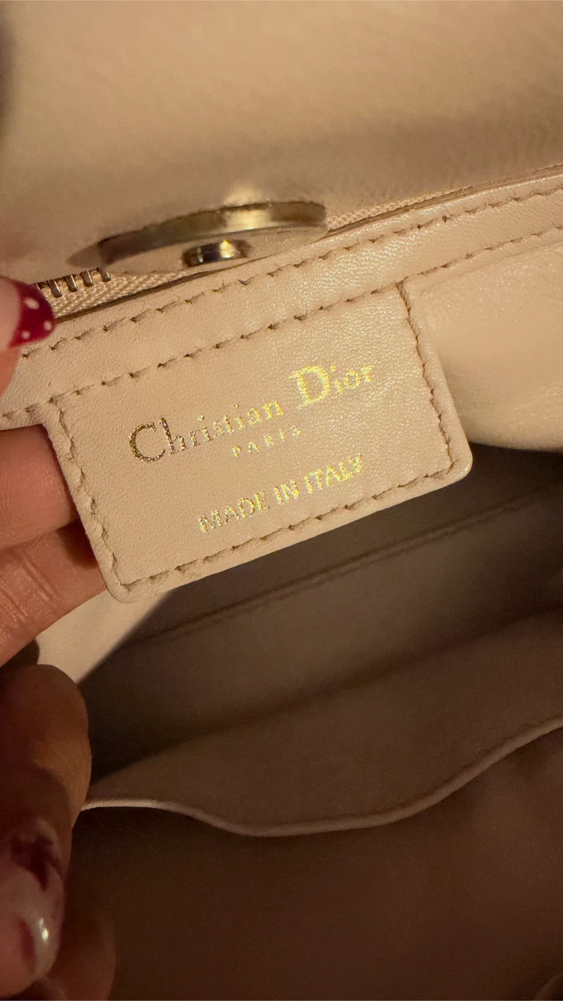 Christian Dior quilted leather handbag - photo 2
