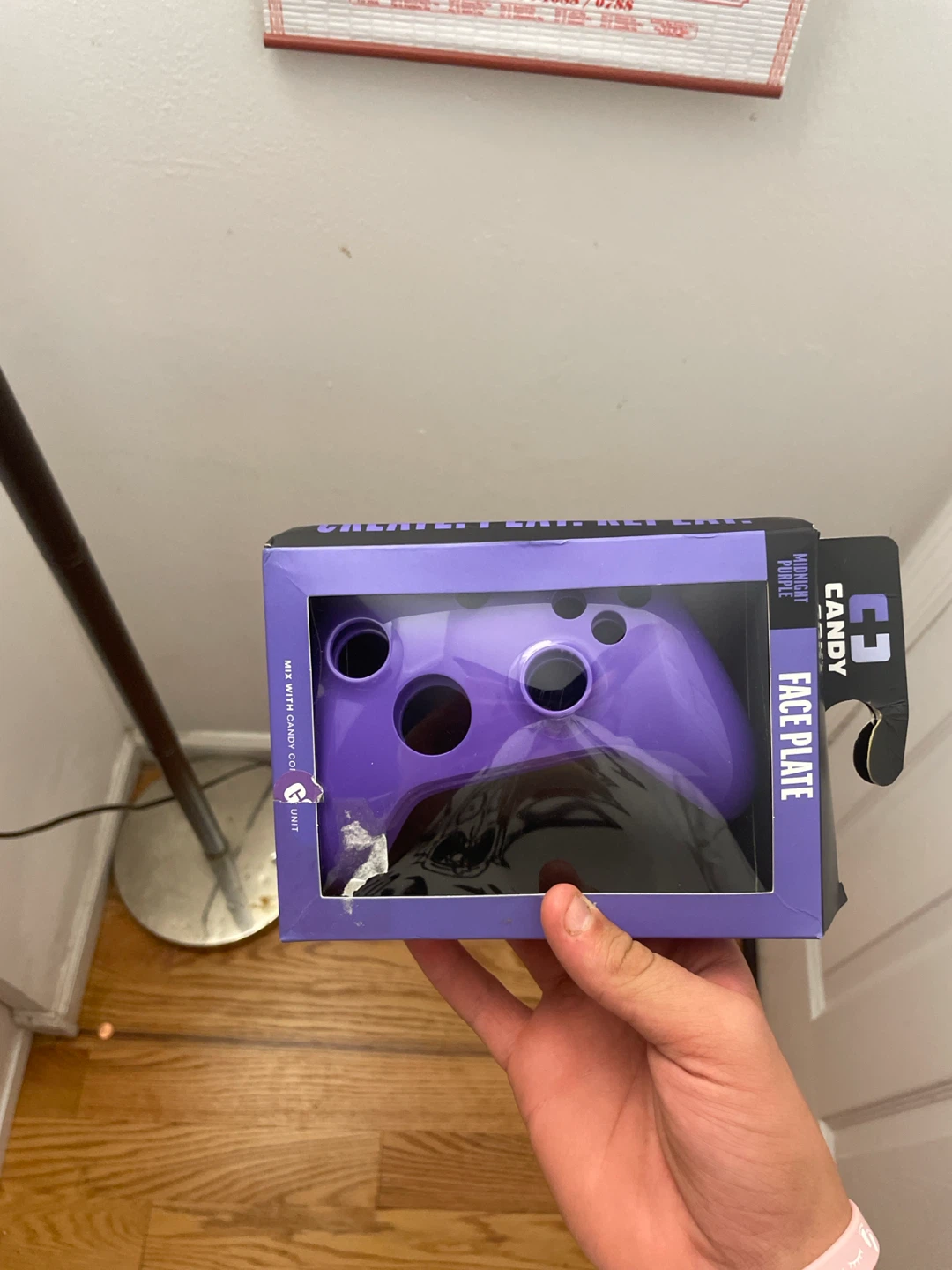 Candy Con Midnight Purple Controller Face Plate