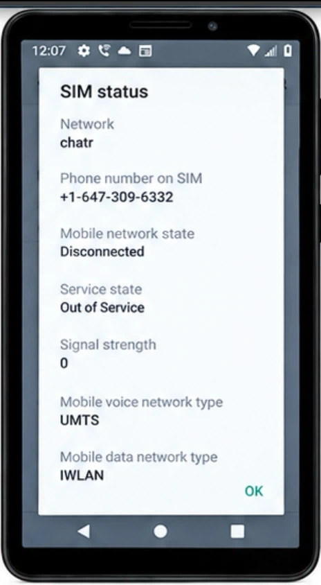Orbic Model RC545L cellphone - photo 4
