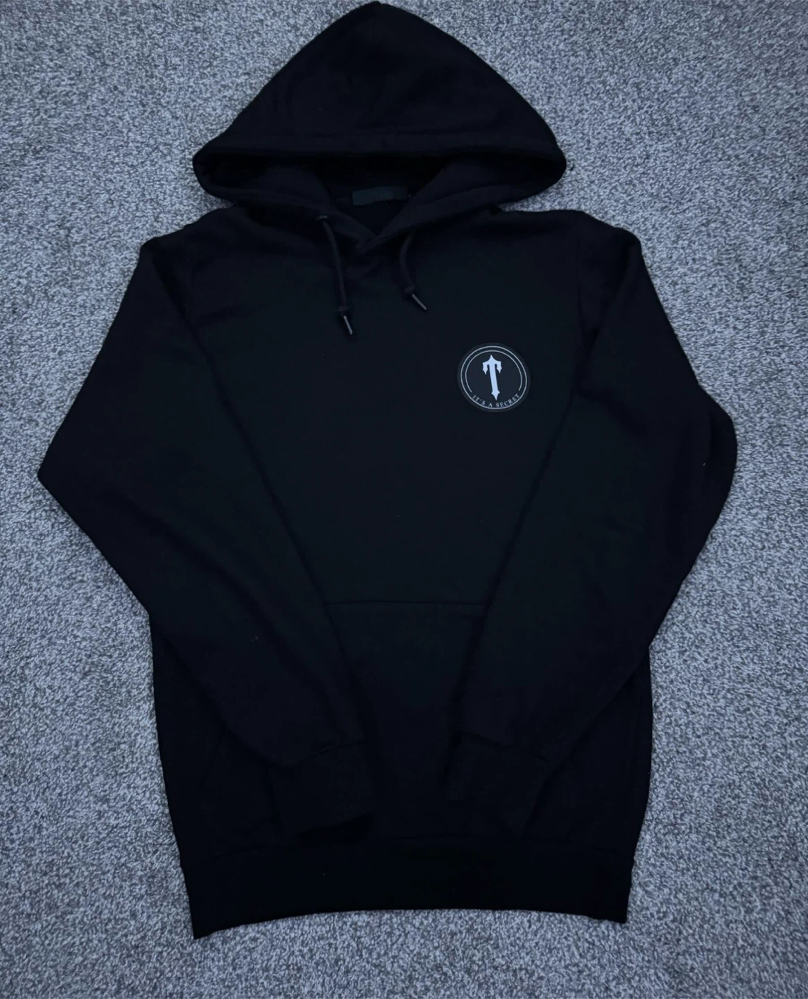 Black trapstar hoodie