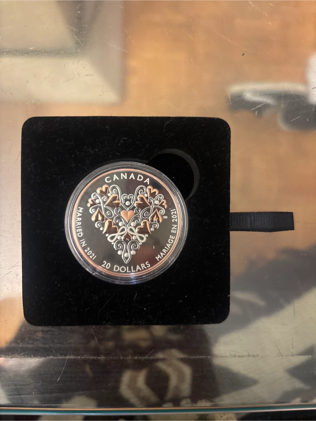 2021 Canadian 20 Dollars Married in 2021 Silver Coin