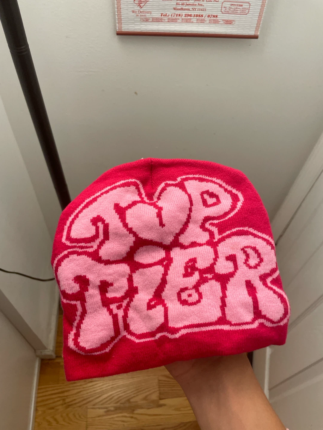 Top Tier Pink Beanie