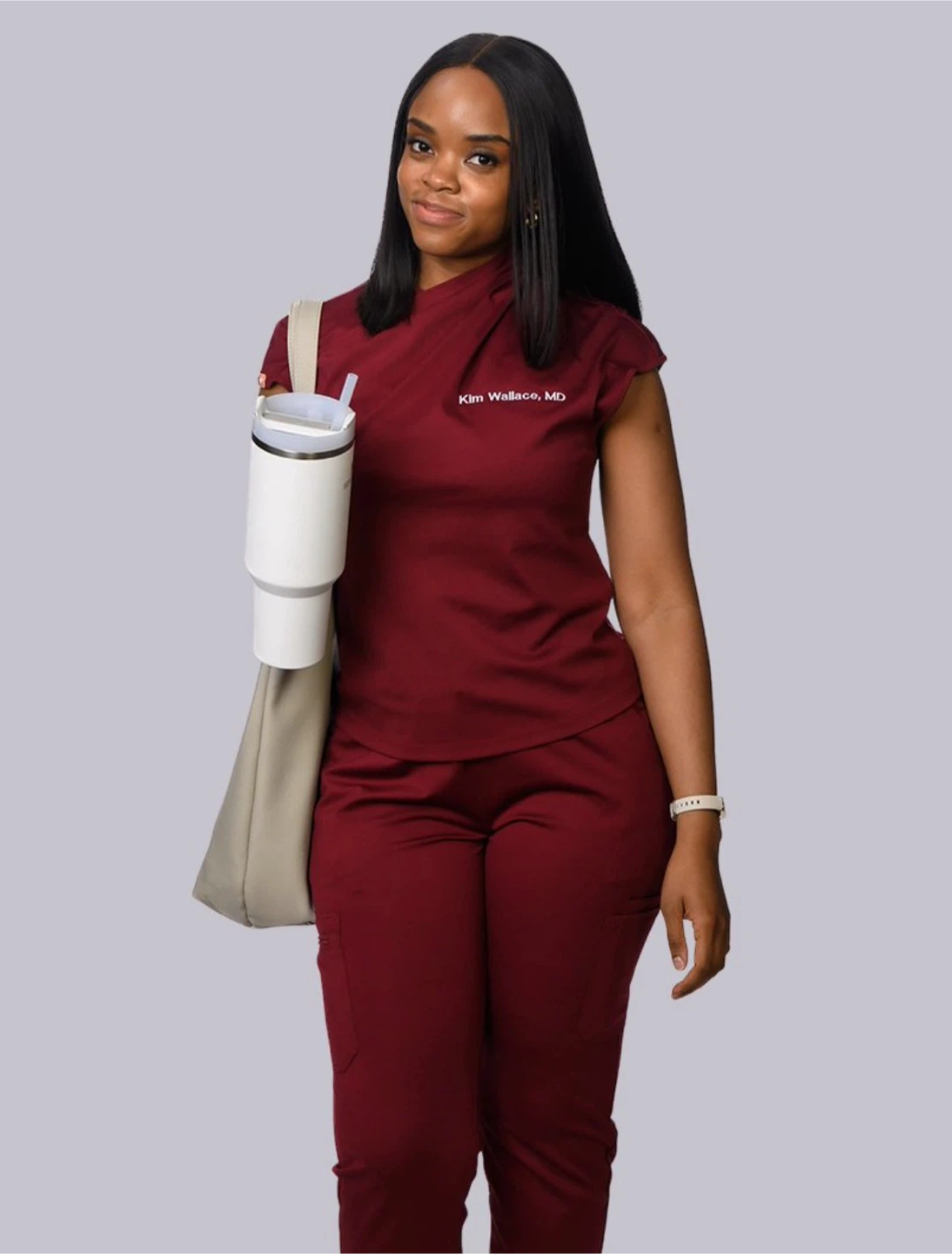 Maroon Scrub Set- size XS