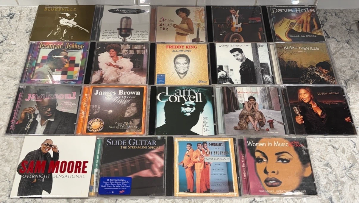 Cd Lot 2/3. Various Blues/Jazz titles $2 each or 3 for $5