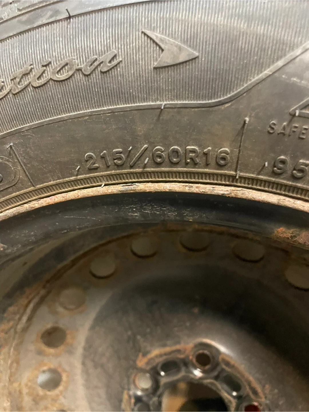 Good year Tires 215 60 16 all weather