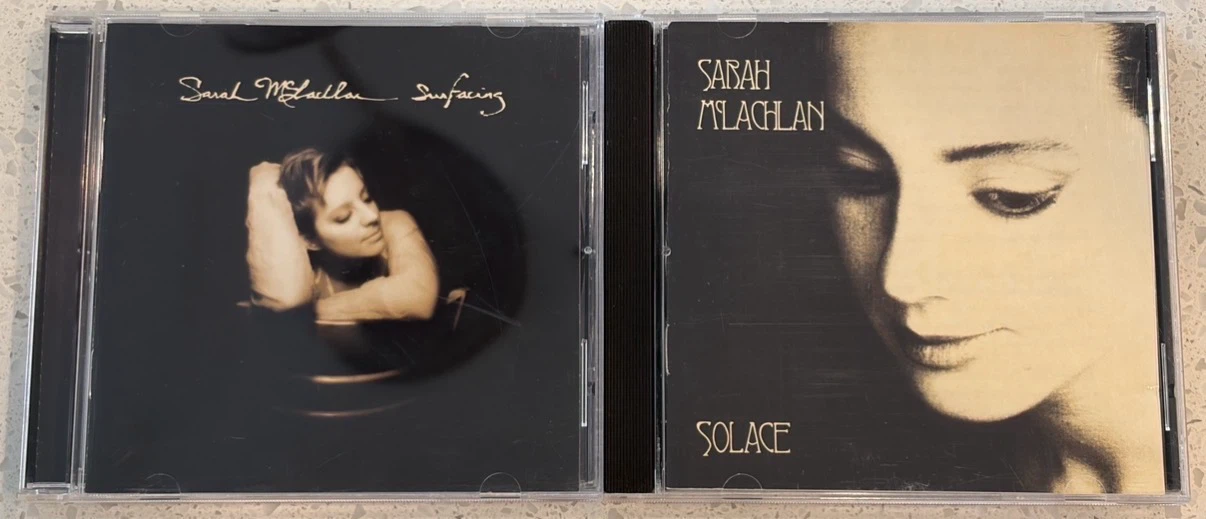 Sarah McLachlan 2 CD Lot: Surfacing and Solace
