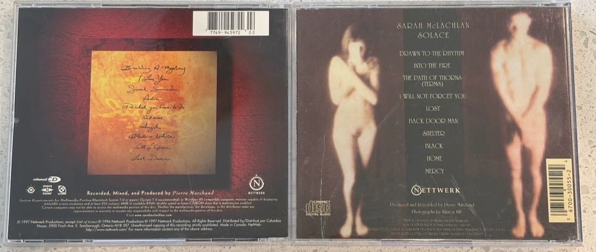 Sarah McLachlan 2 CD Lot: Surfacing and Solace - photo 2