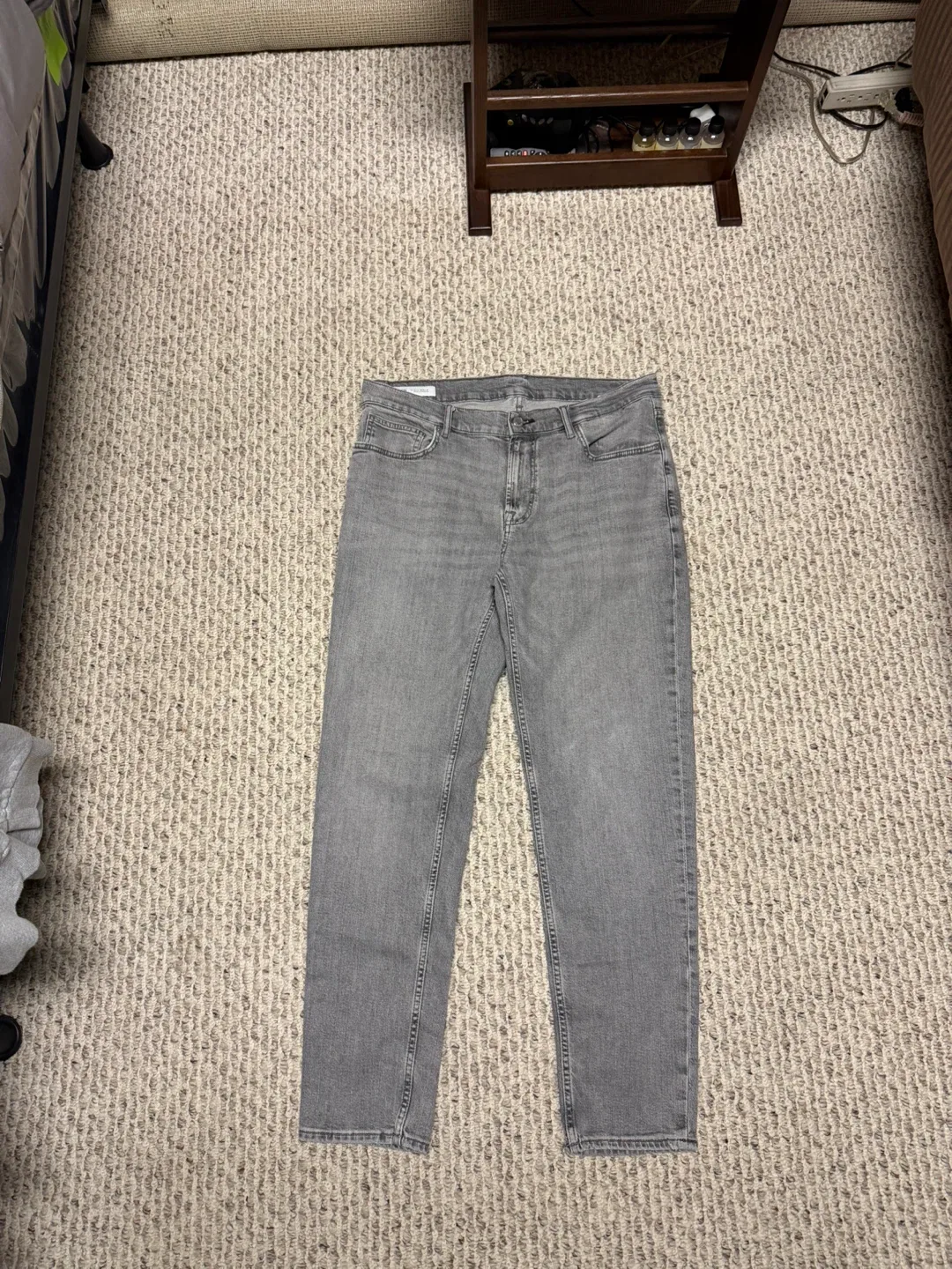 Zara Grey Denim Jeans
