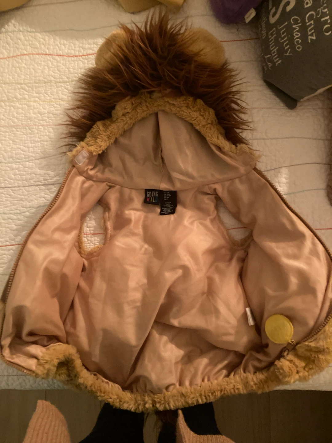 Going Wild Lion Costume Vest 12M - photo 2