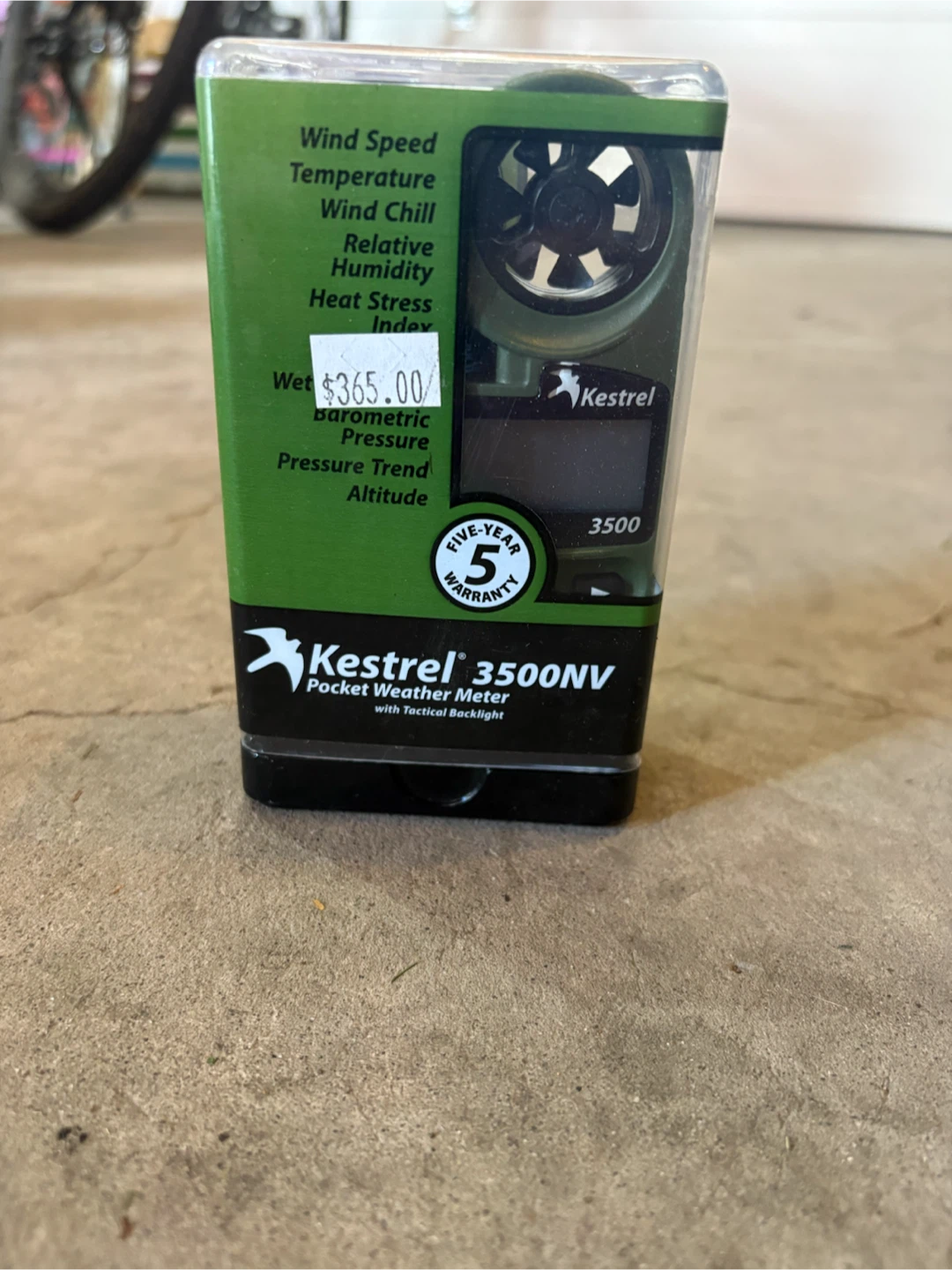 Kestrel 3500NV Pocket Weather Meter - photo 4
