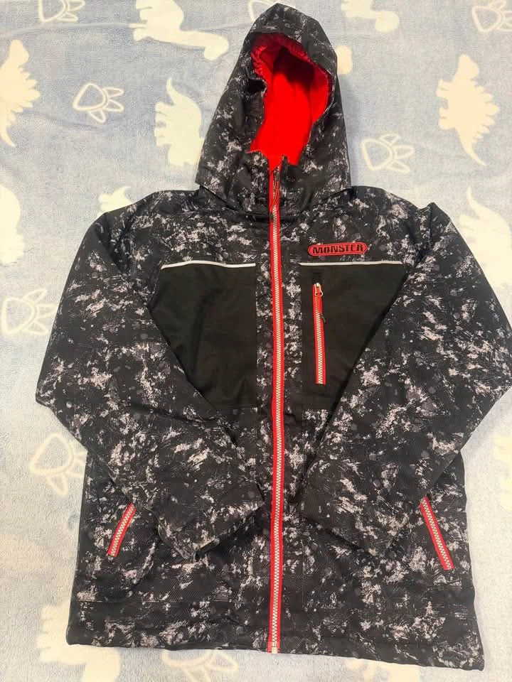 Monster Kids Winter Jacket Size 14