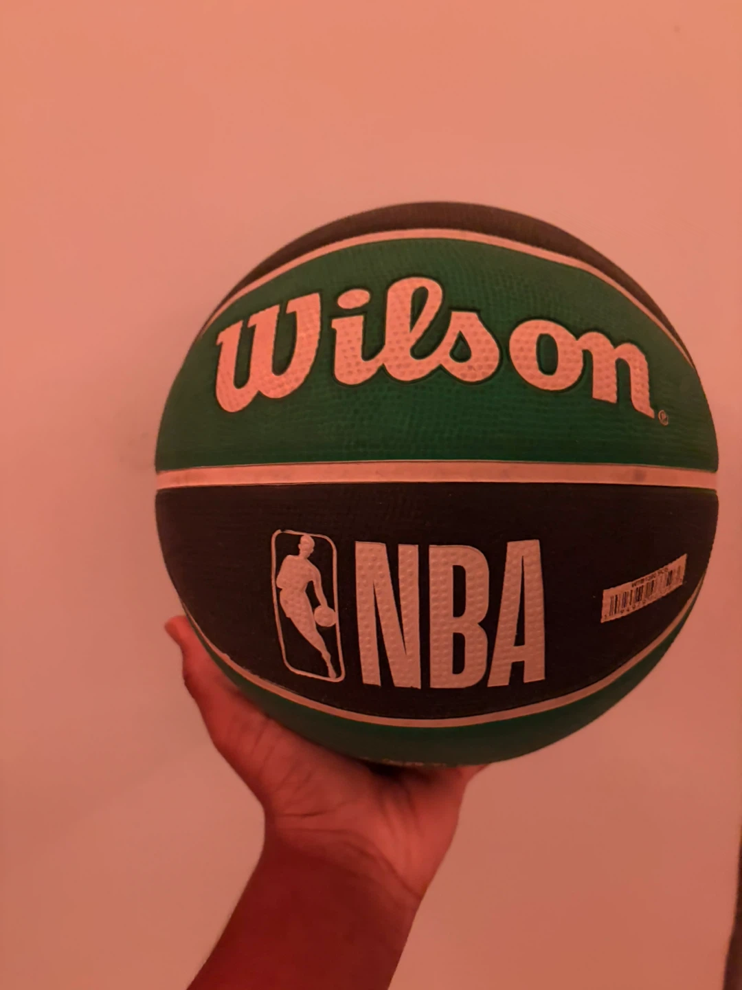 Wilson NBA Basketball Green and Black