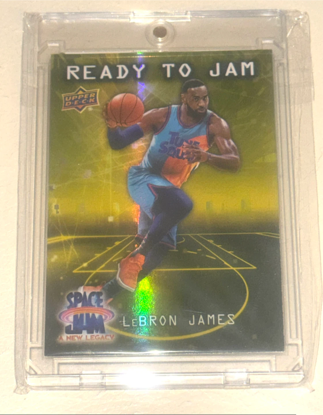 2021 Upper Deck LeBRON JAMES READY TO JAM YELLOW RJ-1 /599