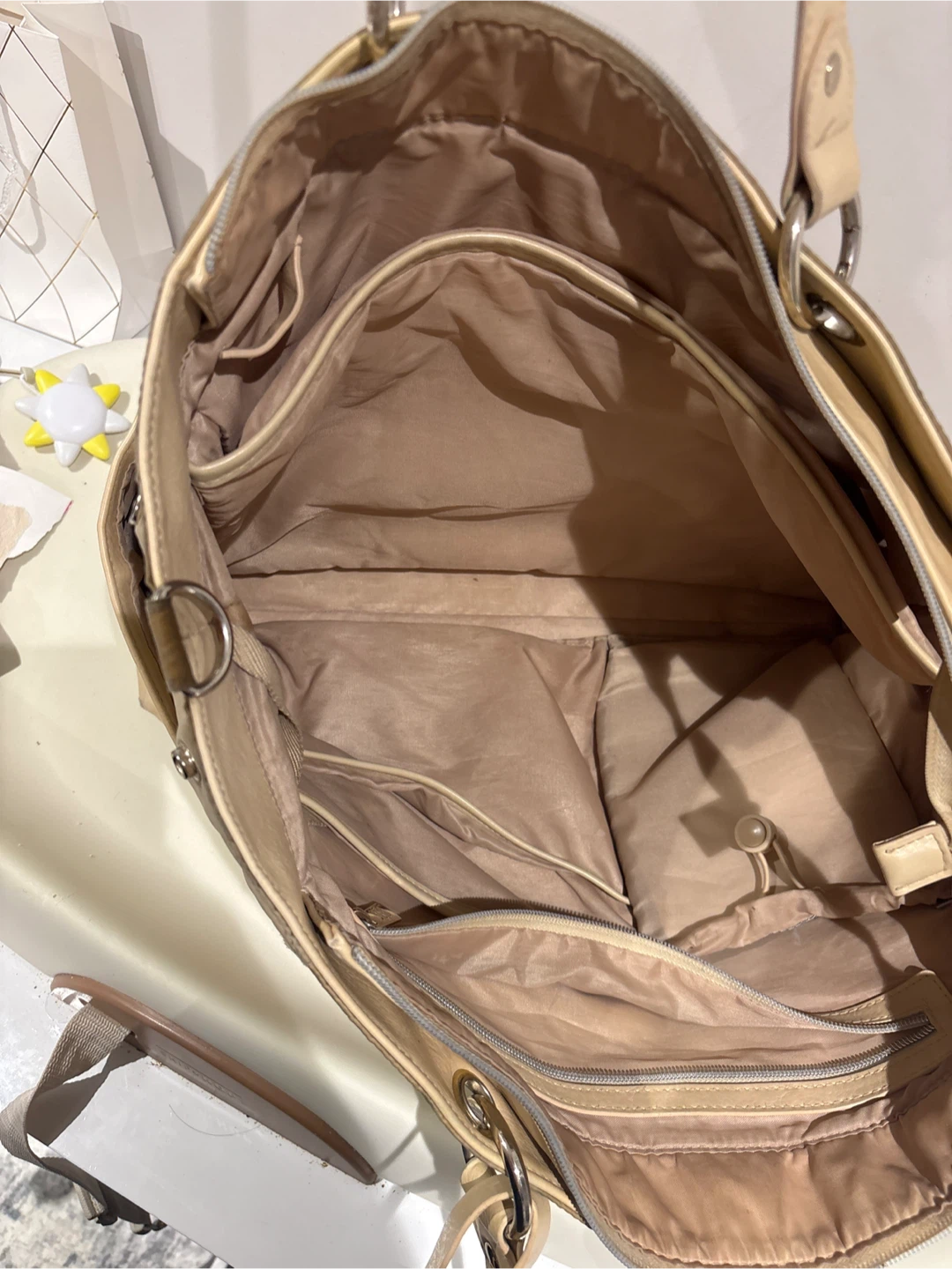 BEIS Beige Tote Bag - photo 3