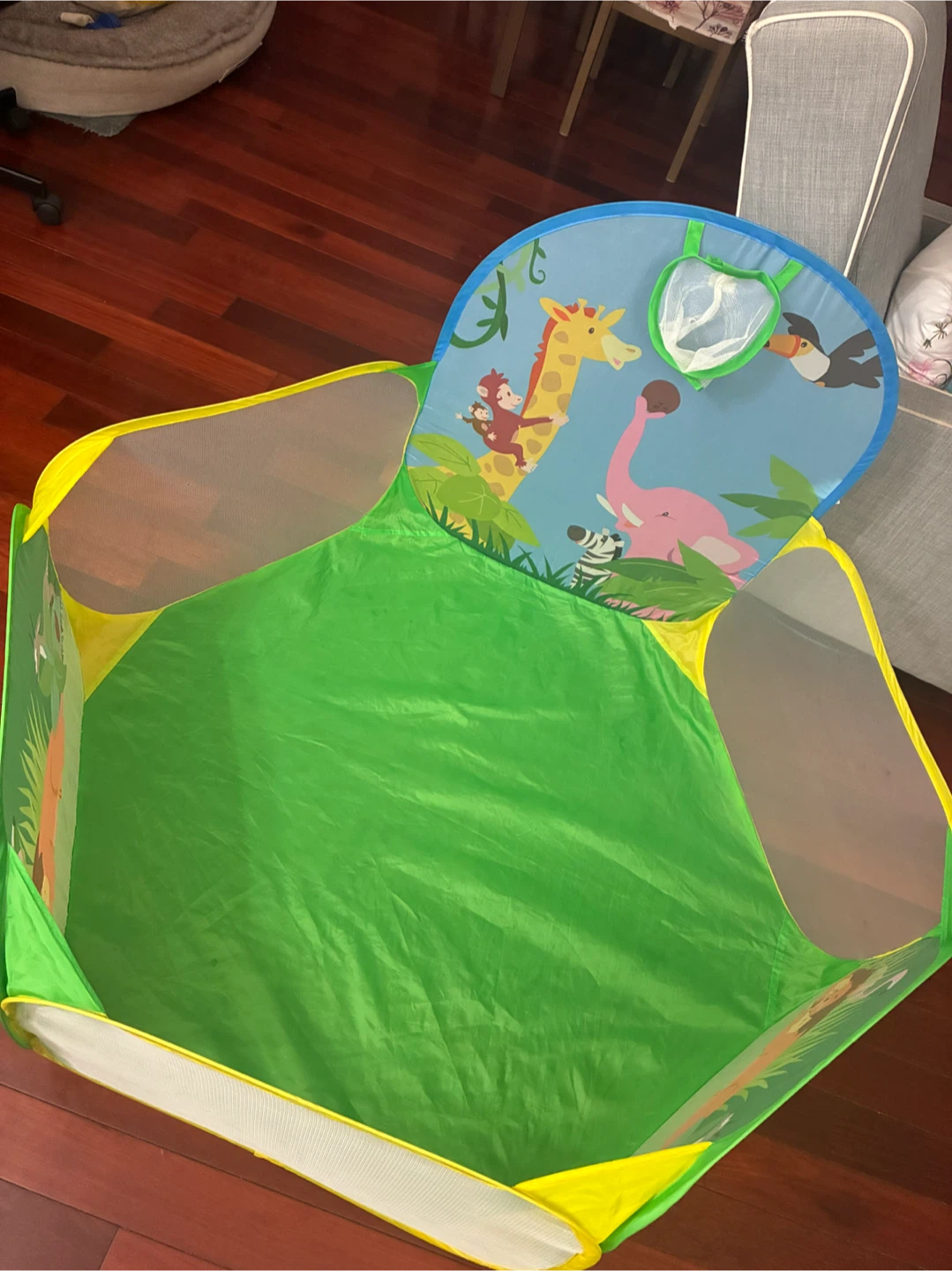 Kids Pop-Up Play Tent with Ball Pit Balls - photo 3