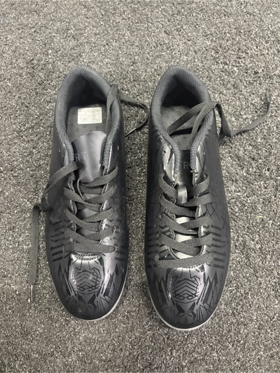 Black  Soccer Cleats 41