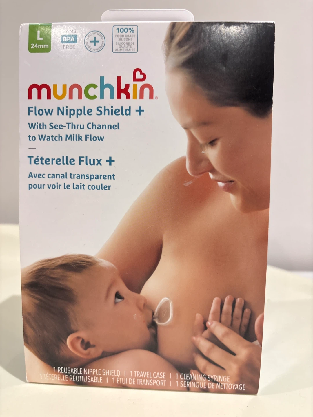 Munchkin Flow Nipple Shield 24mm