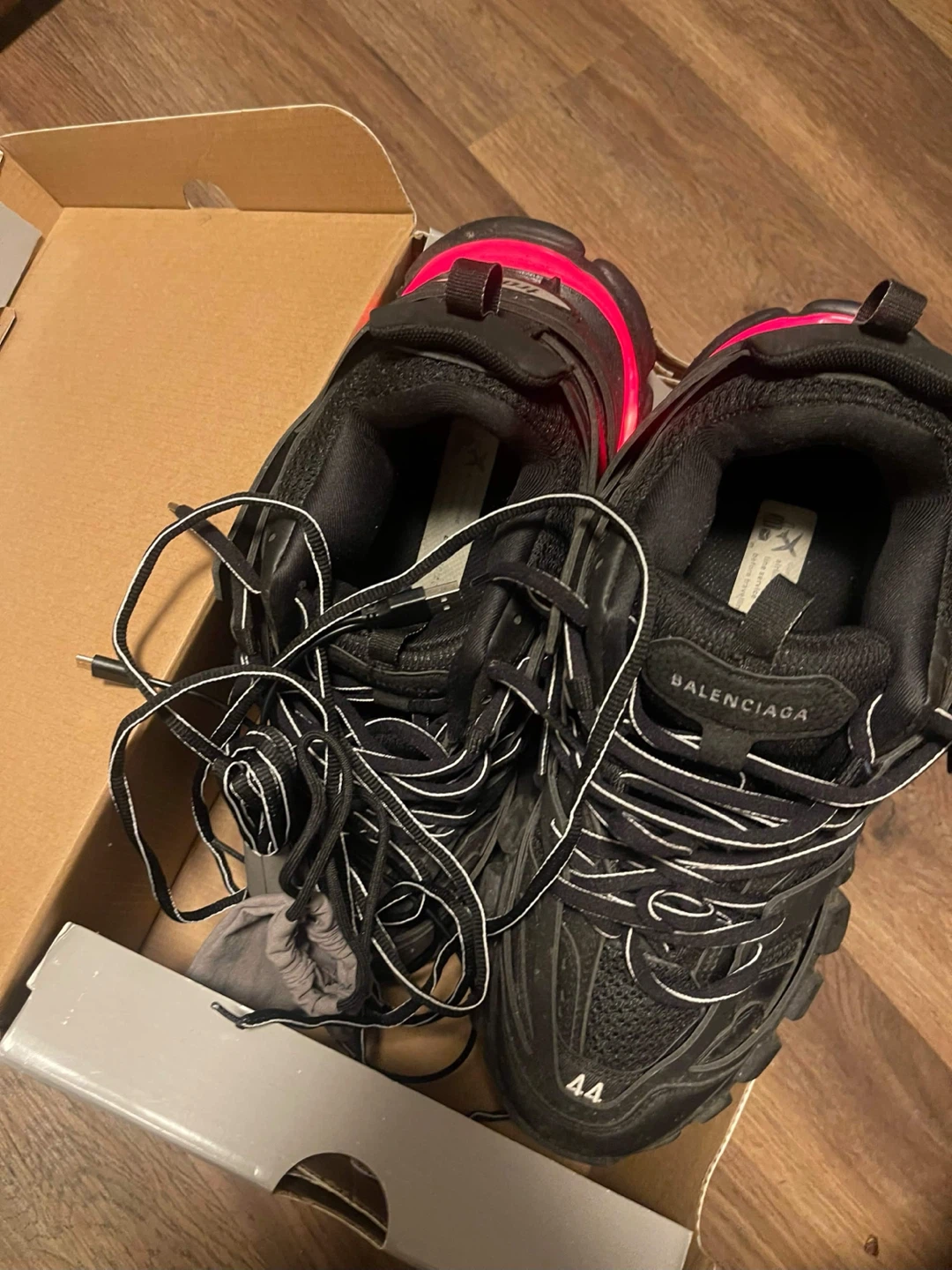 Balenciaga Track Sneakers Black Size 44 - photo 3
