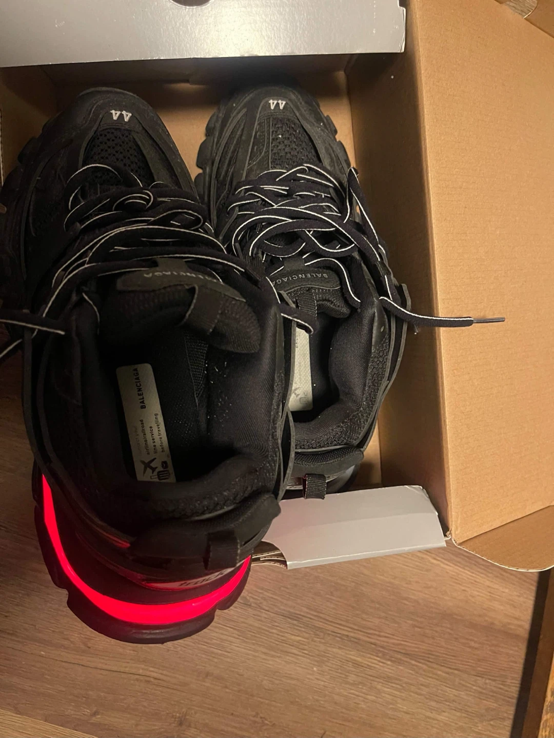 Balenciaga Track Sneakers Black Size 44 - photo 5
