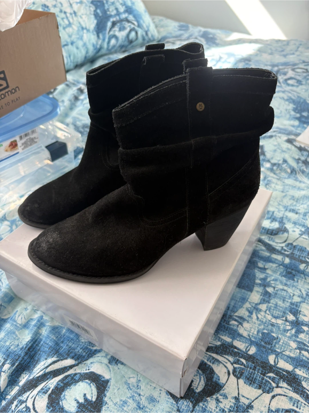 Suede Boots