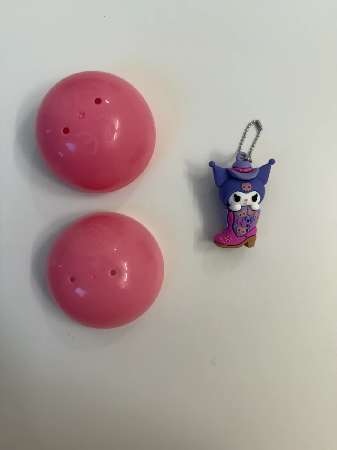 Sanrio Kuromi Cowboy Boot Keychain