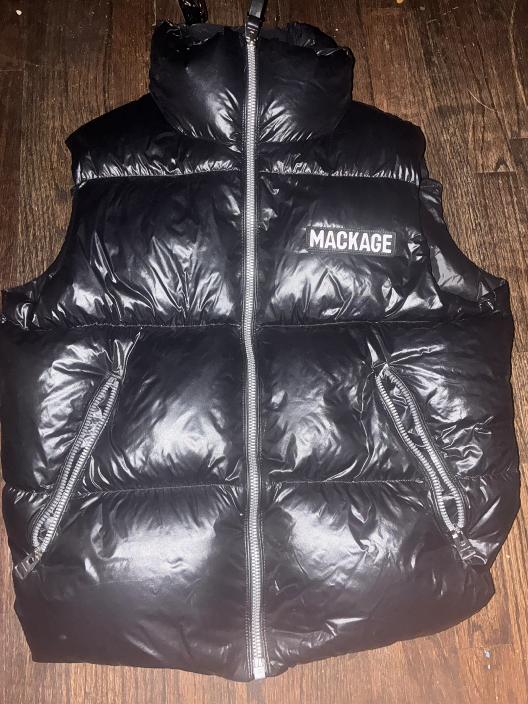 Mackage Black Down Vest