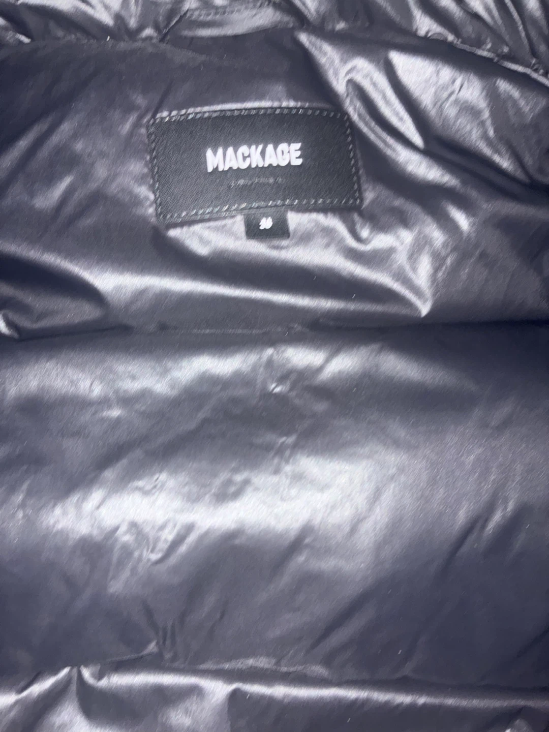 Mackage Black Down Vest - photo 2