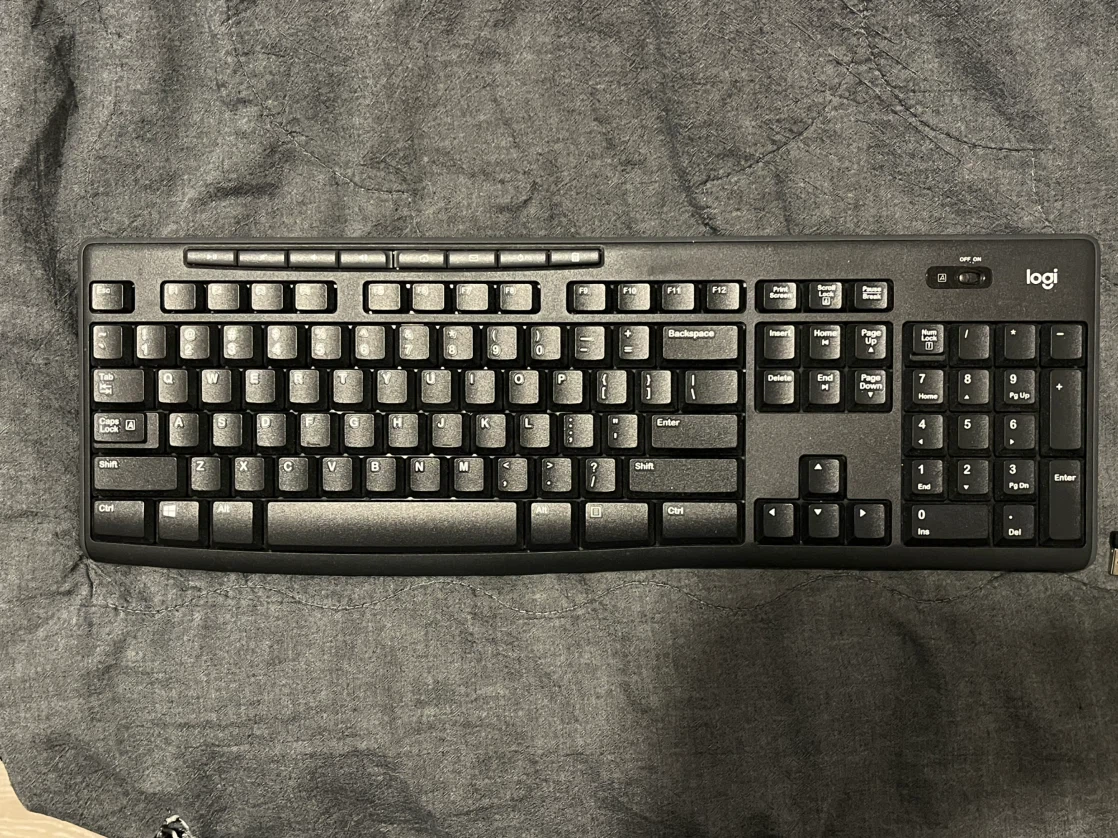 Logitech K270 Wireless Keyboard and Mouse Combo with USB stick - photo 2
