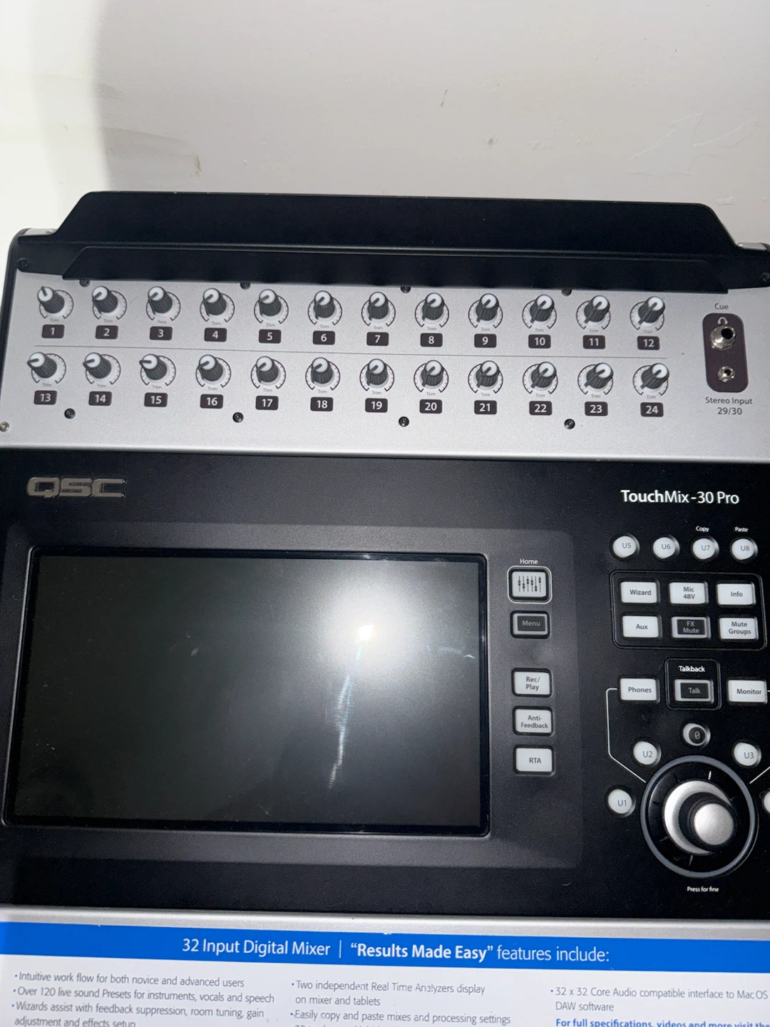 Qsc Touchmix 30 pro