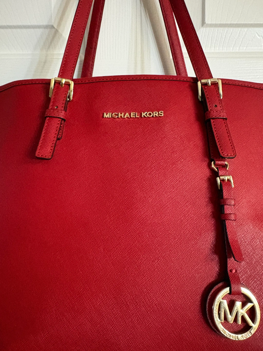 Michael Kors Jet Set Large Saffiano Leather Tote Bag - photo 2