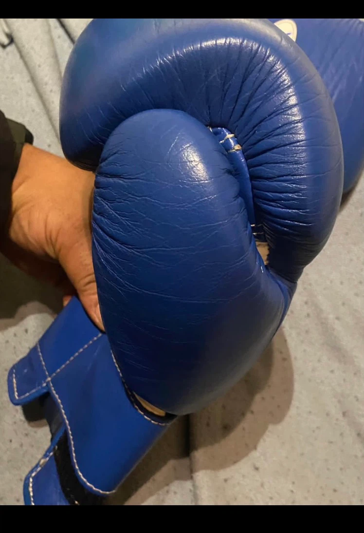 Winning Boxing Gloves - Blue 12 oz - photo 5