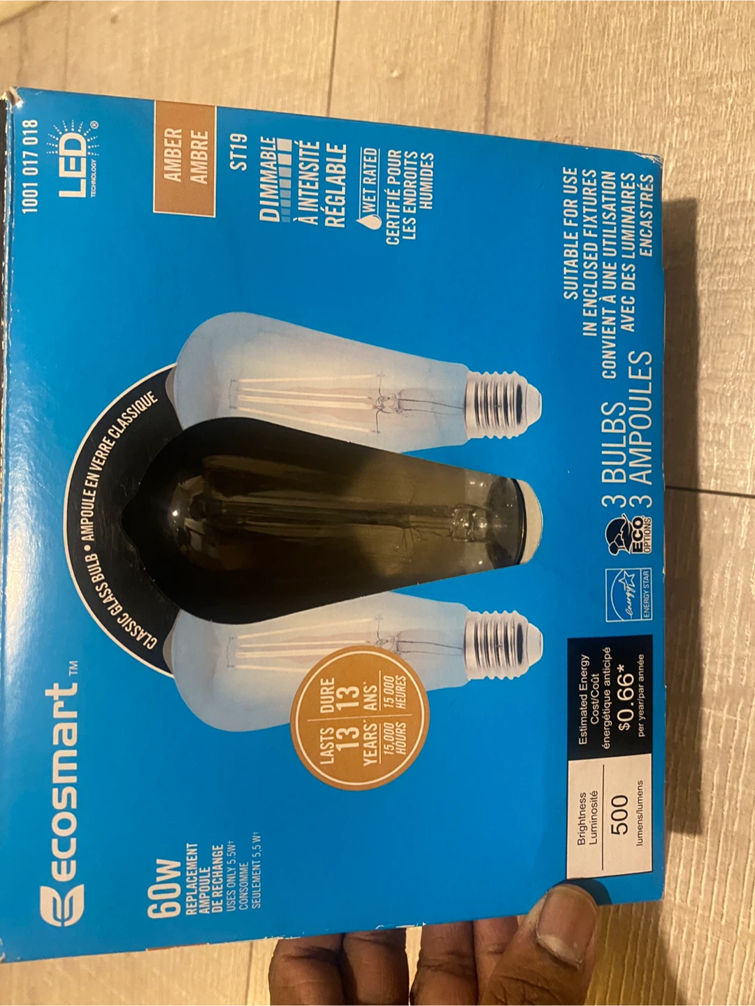 EcoSmart ST19 LED Bulbs - 3 Pack - photo 2