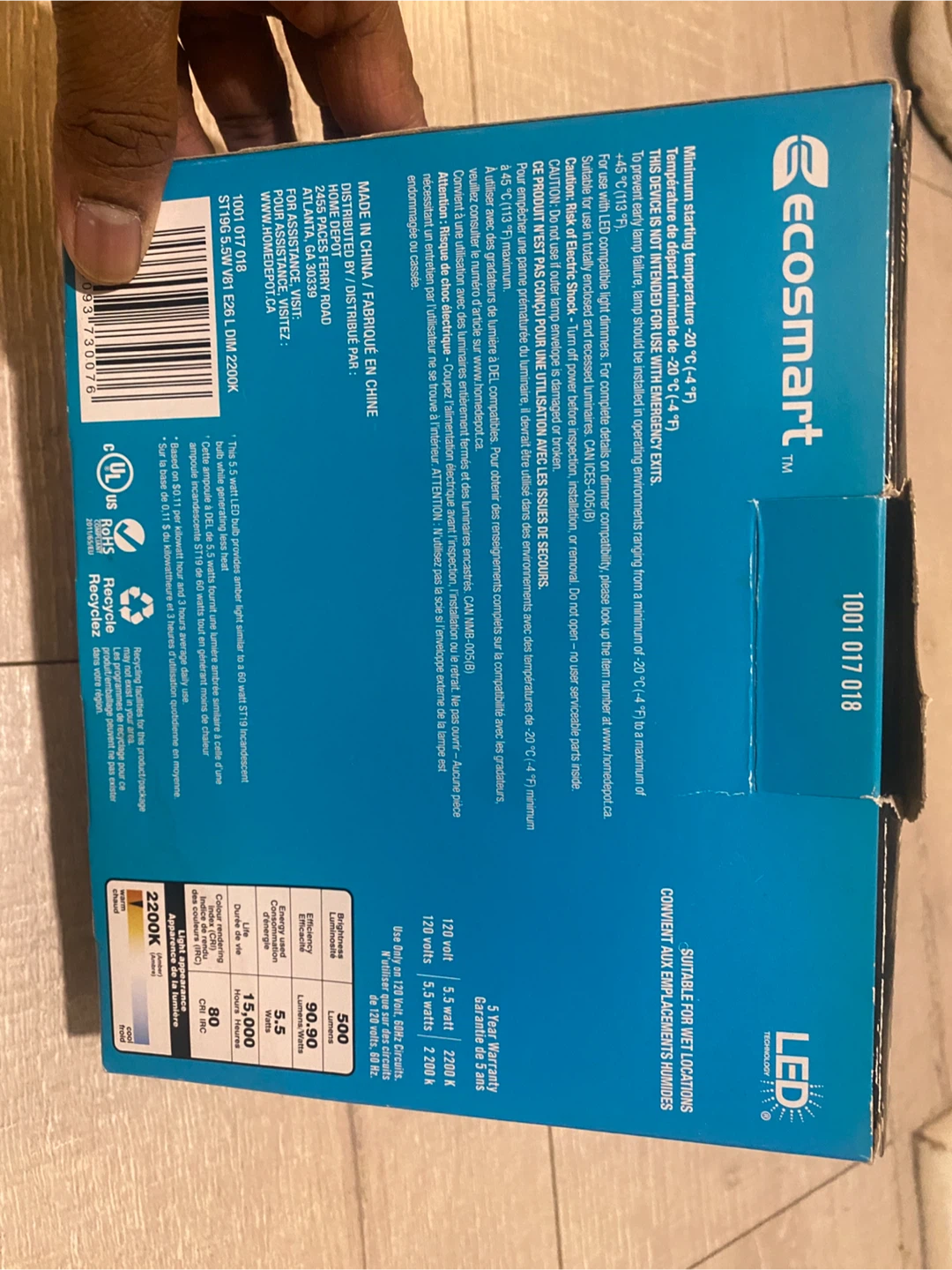 EcoSmart ST19 LED Bulbs - 3 Pack - photo 5