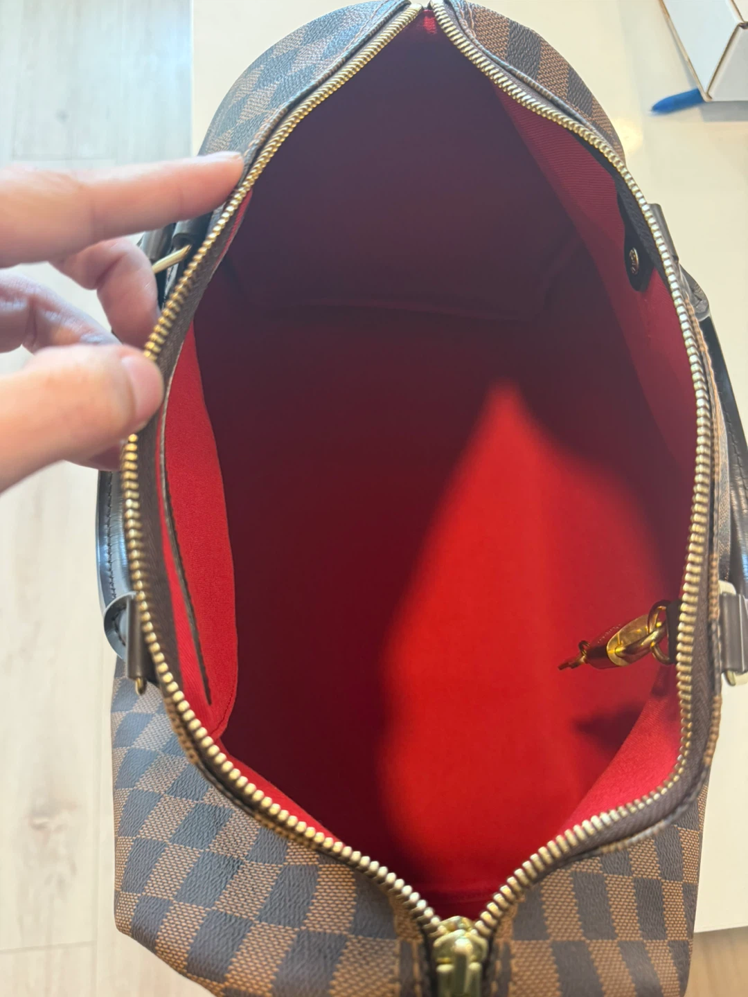 Louis Vuitton Speedy 35 Damier Ebene - photo 5