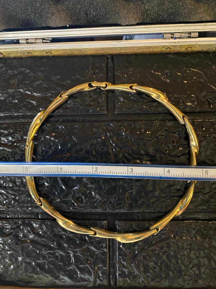 Gold-Tone Link Necklace - photo 2