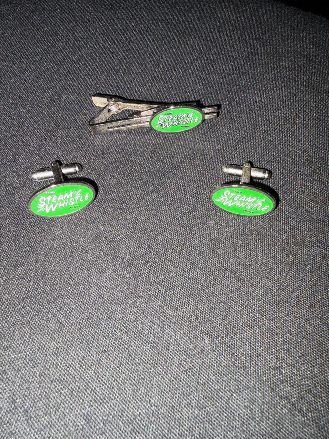 Steam Whistle Brewing Tie Bar and Cufflink Set