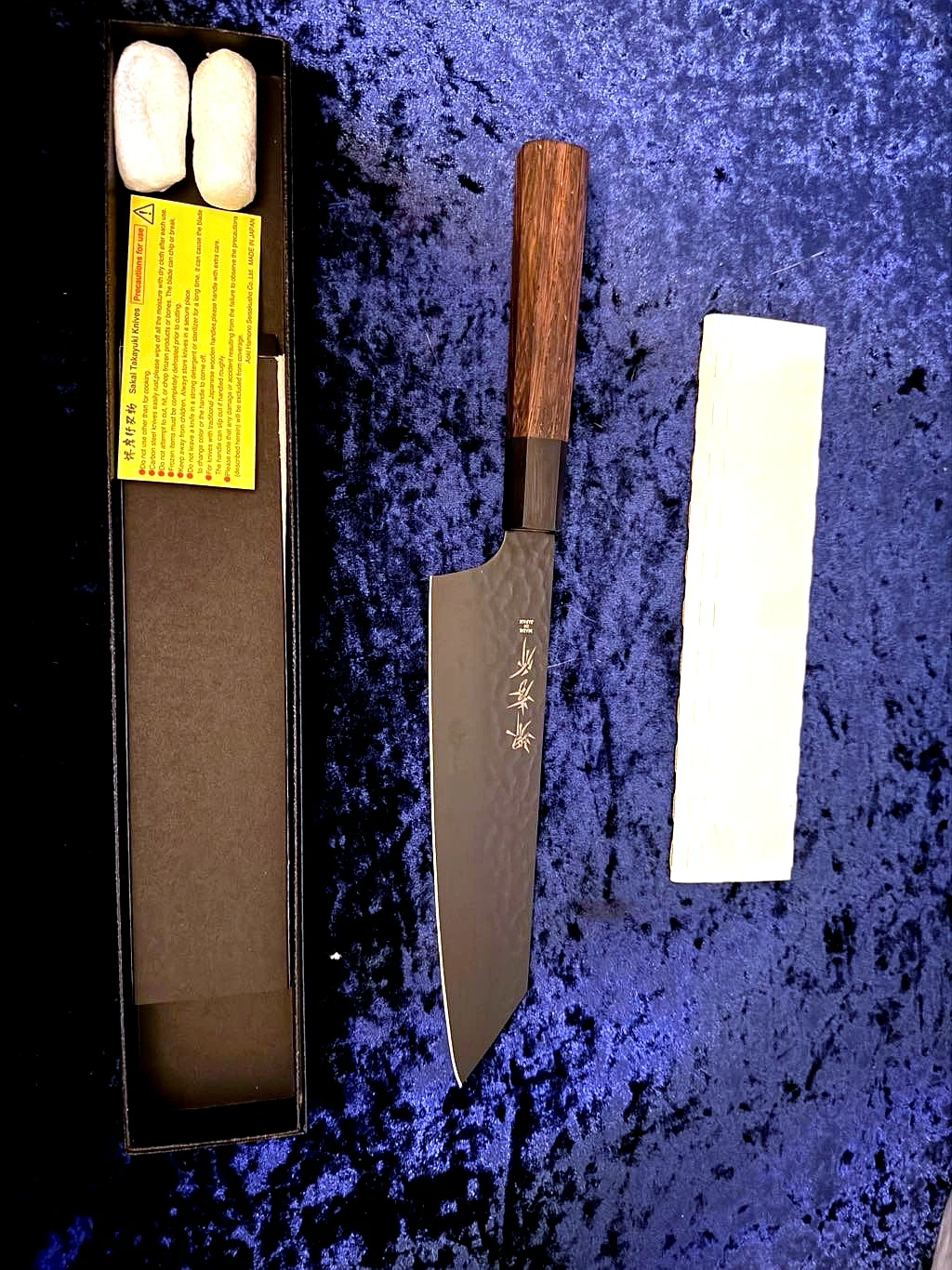 Sakai Takayuki Kurokage VG10 Kengata-Gyuto 190mm - photo 2