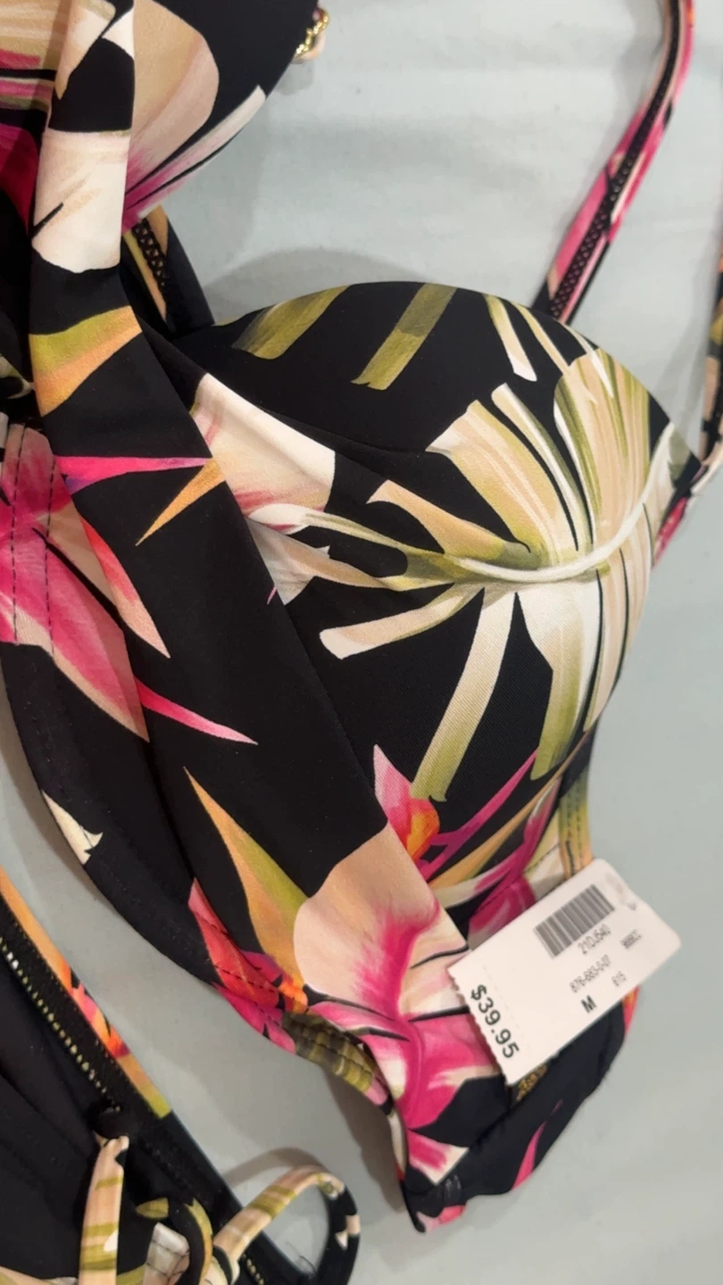 New Floral Bikini Set Size M - photo 2