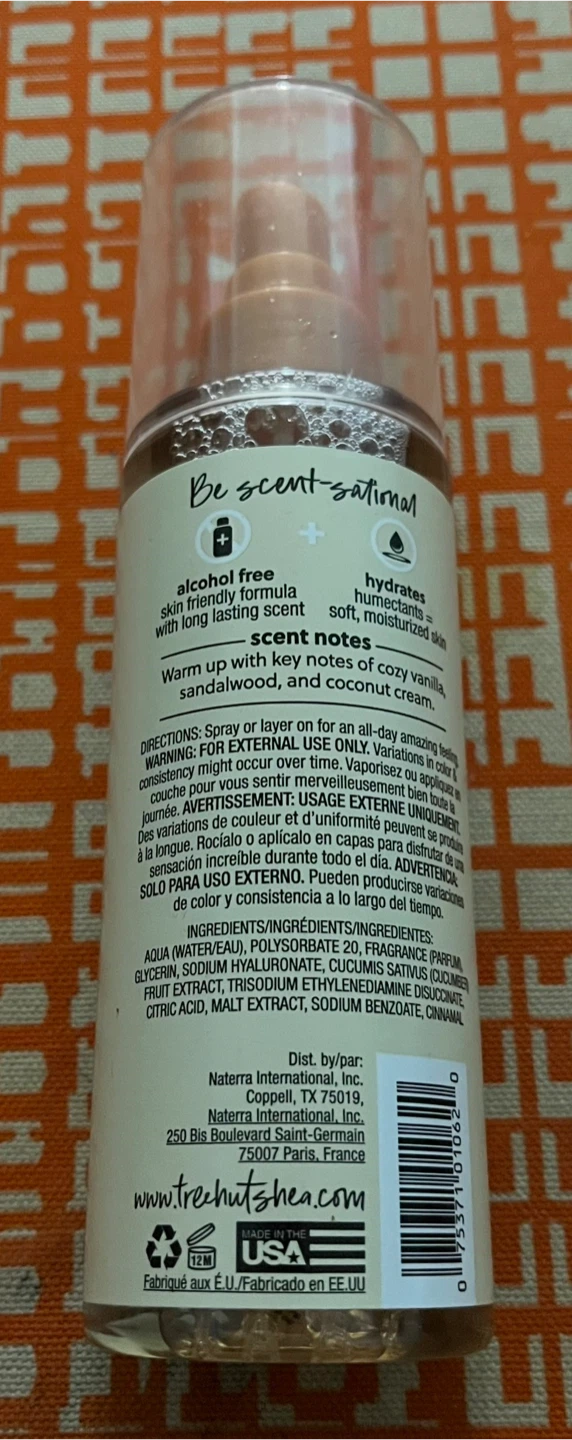 Tree Hut Vanilla Fragrance Mist - photo 3