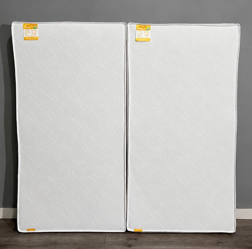 Simmons 2-in-1 Caresse Bamboo Crib & Toddler Mattresses