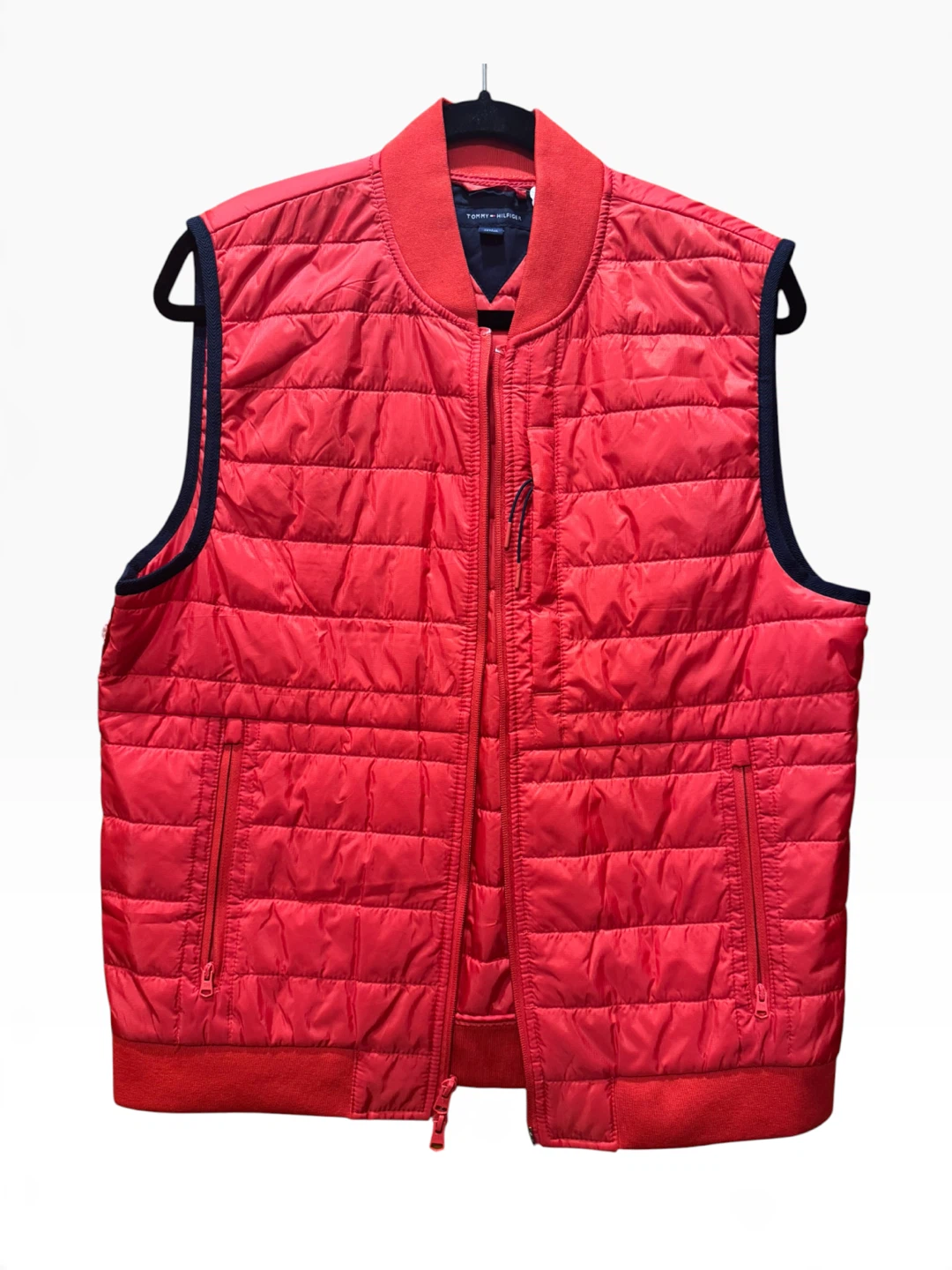 Tommy Hilfiger Quilted Vest and Striped Polo - photo 2