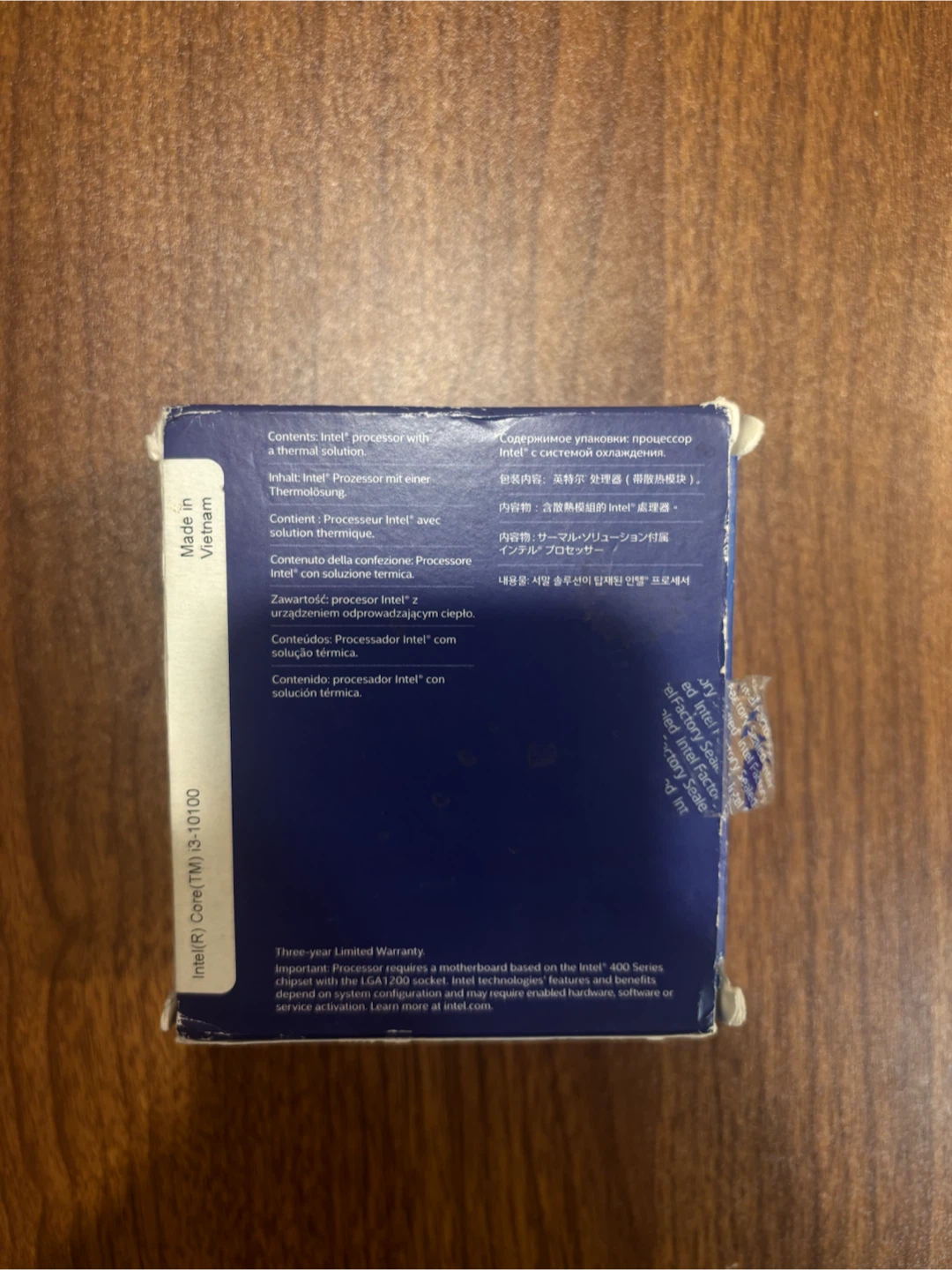 Intel Core i3-10100 Processor - photo 3