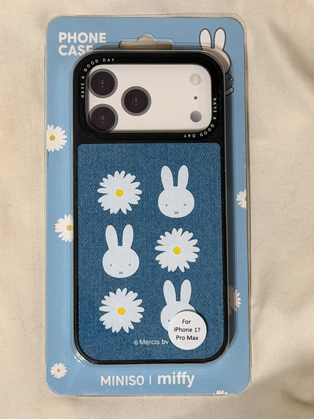 Miffy iPhone 17 Pro Max Phone Case + Free Naruto Phone Ring