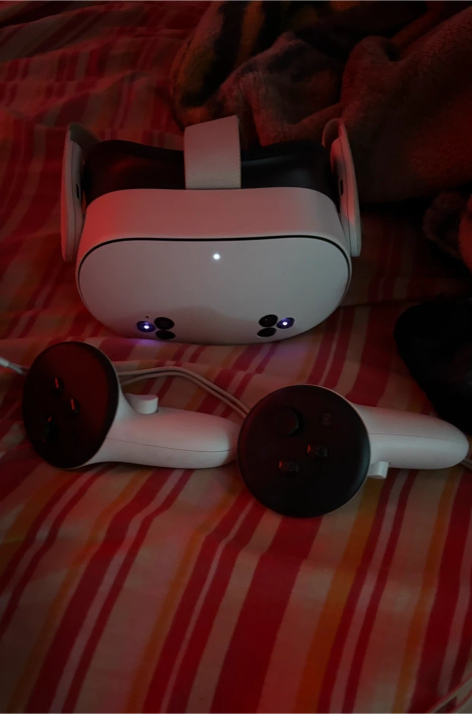 Meta Quest 3 VR Headset with Controllers and Case