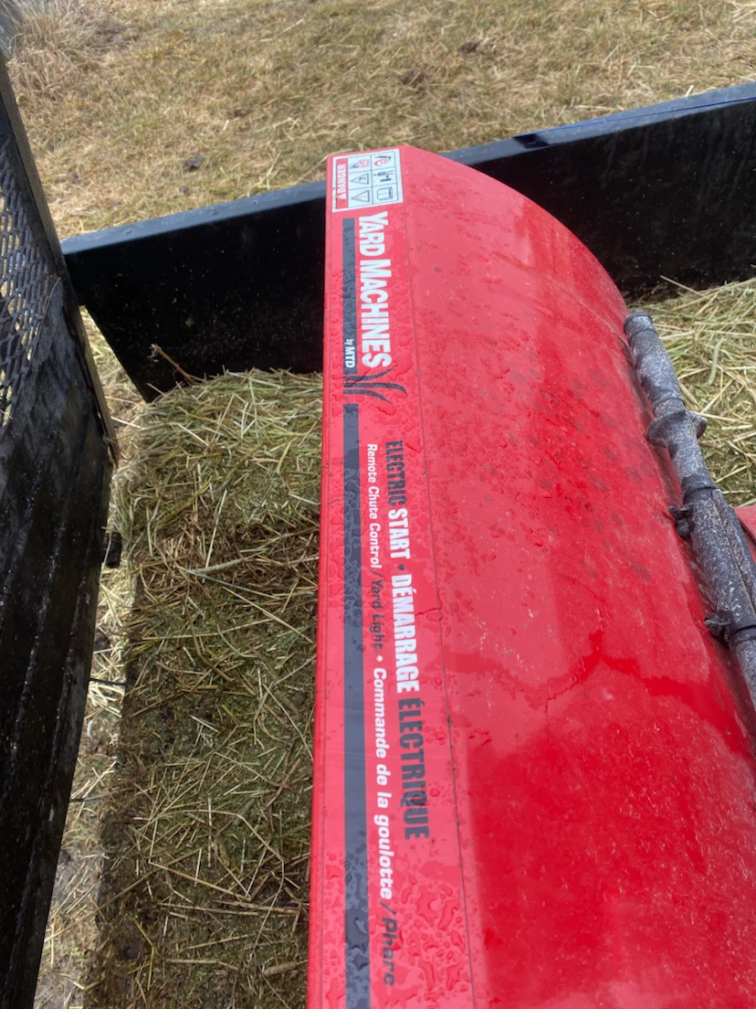 Snowblower for parts
